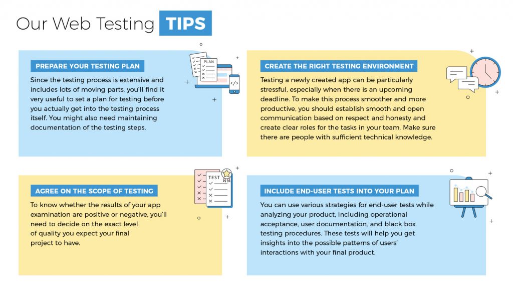 Our Web Testing Tips